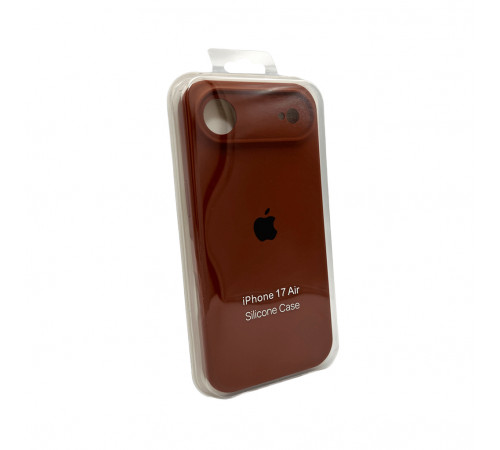 Чохол для смартфона Silicone Full Case AA Camera Protect for Apple iPhone 17 Air 42,Saddle Brown (FullAAi17A-42)