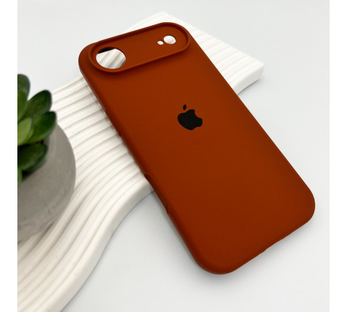 Чохол для смартфона Silicone Full Case AA Camera Protect for Apple iPhone 17 Air 42,Saddle Brown (FullAAi17A-42)