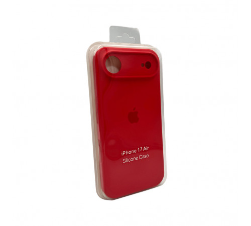 Чохол для смартфона Silicone Full Case AA Camera Protect for Apple iPhone 17 Air 43,Berry Red (FullAAi17A-43)