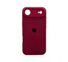Чохол для смартфона Silicone Full Case AA Camera Protect for Apple iPhone 17 Air 47,Plum (FullAAi17A-47)