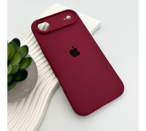 Чохол для смартфона Silicone Full Case AA Camera Protect for Apple iPhone 17 Air 47,Plum (FullAAi17A-47)