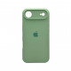 Чохол для смартфона Silicone Full Case AA Camera Protect for Apple iPhone 17 Air 51,Avokado Green (FullAAi17A-51)