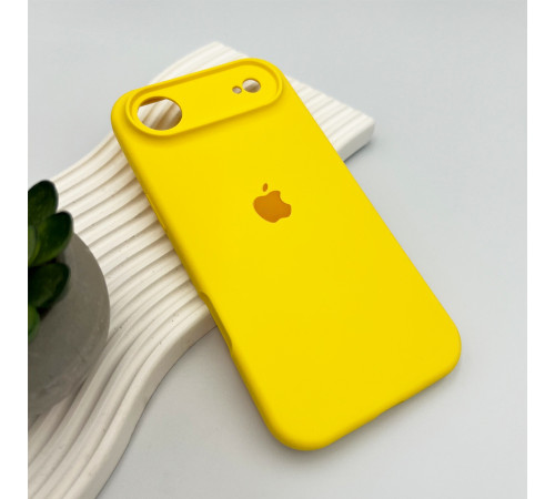 Чохол для смартфона Silicone Full Case AA Camera Protect for Apple iPhone 17 Air 56,Sunny Yellow (FullAAi17A-56)
