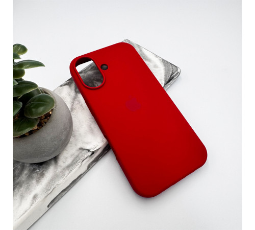 Чохол для смартфона Silicone Full Case AA Open Cam for Apple iPhone 17 20,China Red (FullOpeAAi17-20)