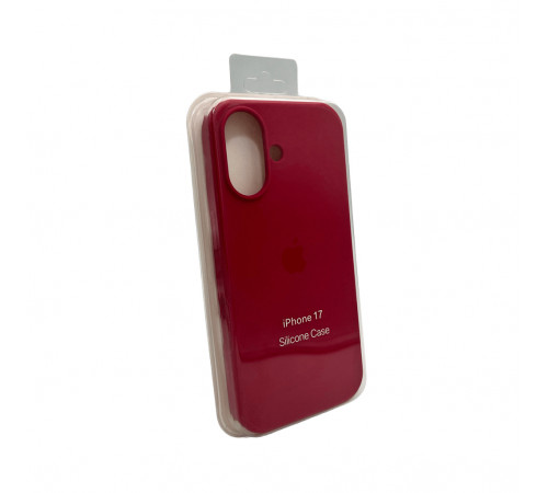 Чохол для смартфона Silicone Full Case AA Open Cam for Apple iPhone 17 21,Rose Red (FullOpeAAi17-21)