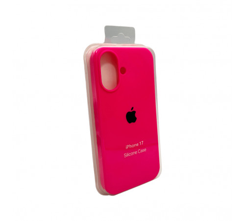 Чохол для смартфона Silicone Full Case AA Open Cam for Apple iPhone 17 23,Shyny Pink (FullOpeAAi17-23)