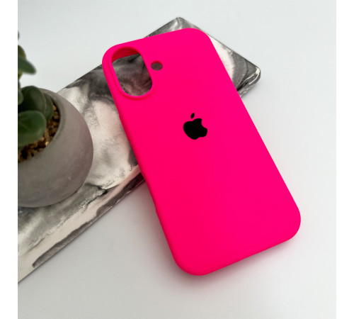 Чохол для смартфона Silicone Full Case AA Open Cam for Apple iPhone 17 23,Shyny Pink (FullOpeAAi17-23)