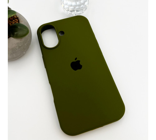 Чохол для смартфона Silicone Full Case AA Open Cam for Apple iPhone 17 29,Army Green (FullOpeAAi17-29)