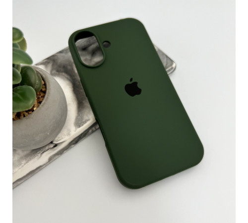Чохол для смартфона Silicone Full Case AA Open Cam for Apple iPhone 17 31,Dark Green (FullOpeAAi17-31)