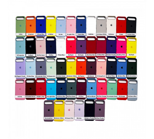 Чохол для смартфона Silicone Full Case AA Open Cam for Apple iPhone 17 35,Maroon (FullOpeAAi17-35)