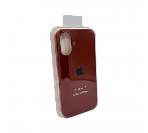 Чохол для смартфона Silicone Full Case AA Open Cam for Apple iPhone 17 42,Saddle Brown (FullOpeAAi17-42)