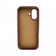 Чохол для смартфона Silicone Full Case AA Open Cam for Apple iPhone 17 42,Saddle Brown (FullOpeAAi17-42)