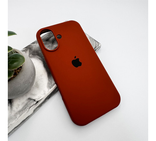 Чохол для смартфона Silicone Full Case AA Open Cam for Apple iPhone 17 42,Saddle Brown (FullOpeAAi17-42)