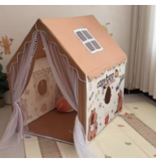 Дитячий ігровий намет Замок / Намет КОРИЧНЕВИЙ  222 (10)