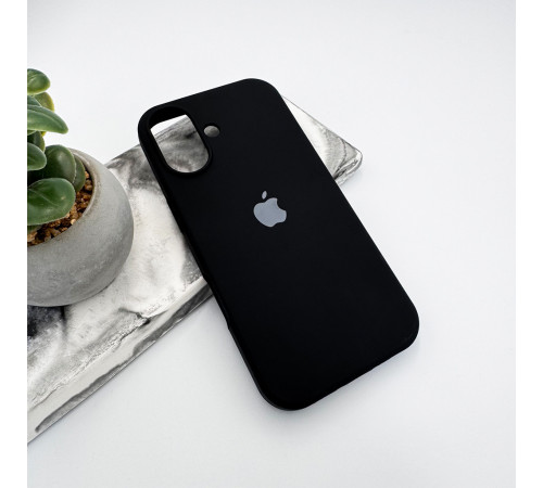 Чохол для смартфона Silicone Full Case AA Open Cam for Apple iPhone 17 55,Mid Black (FullOpeAAi17-55)