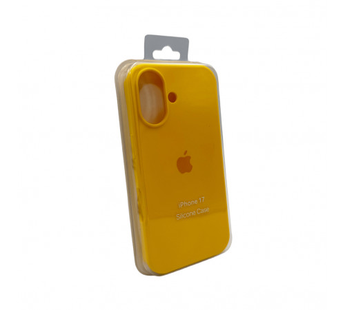 Чохол для смартфона Silicone Full Case AA Open Cam for Apple iPhone 17 56,Sunny Yellow (FullOpeAAi17-56)