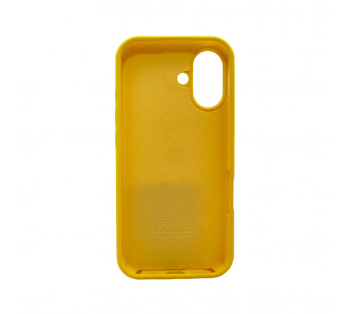 Чохол для смартфона Silicone Full Case AA Open Cam for Apple iPhone 17 56,Sunny Yellow (FullOpeAAi17-56)