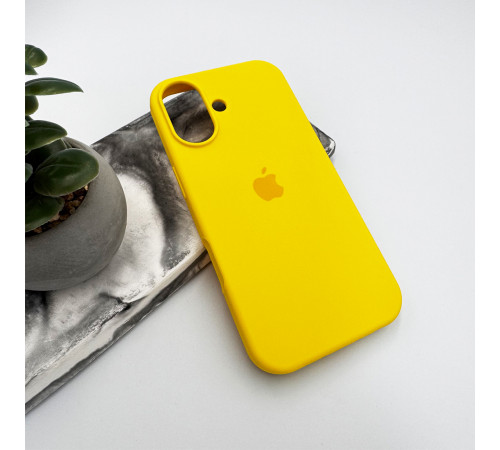 Чохол для смартфона Silicone Full Case AA Open Cam for Apple iPhone 17 56,Sunny Yellow (FullOpeAAi17-56)