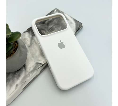 Чохол для смартфона Silicone Full Case AA Open Cam for Apple iPhone 17 Pro 8,White (FullOpeAAi17P-8)