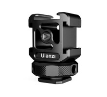 Адаптер кронштейн Ulanzi metal Triple Cold Shoe Mount (UV-2132 PT-12) (2132)