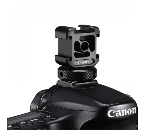 Адаптер кронштейн Ulanzi metal Triple Cold Shoe Mount (UV-2132 PT-12) (2132)
