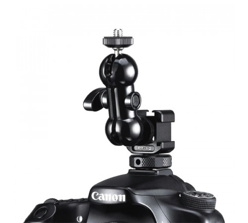 Адаптер кронштейн Ulanzi metal Triple Cold Shoe Mount (UV-2132 PT-12) (2132)