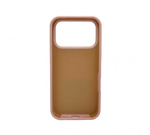 Чохол для смартфона Silicone Full Case AA Open Cam for Apple iPhone 17 Pro 15,Pink Sand (FullOpeAAi17P-15)
