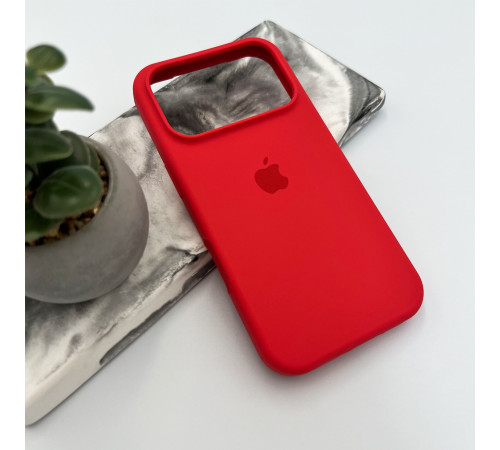 Чохол для смартфона Silicone Full Case AA Open Cam for Apple iPhone 17 Pro 20,China Red (FullOpeAAi17P-20)