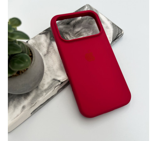 Чохол для смартфона Silicone Full Case AA Open Cam for Apple iPhone 17 Pro 21,Rose Red (FullOpeAAi17P-21)