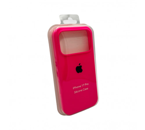 Чохол для смартфона Silicone Full Case AA Open Cam for Apple iPhone 17 Pro 23,Shyny Pink (FullOpeAAi17P-23)