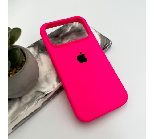 Чохол для смартфона Silicone Full Case AA Open Cam for Apple iPhone 17 Pro 23,Shyny Pink (FullOpeAAi17P-23)