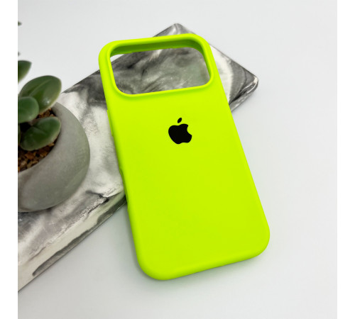 Чохол для смартфона Silicone Full Case AA Open Cam for Apple iPhone 17 Pro 24,Shiny Green (FullOpeAAi17P-24)