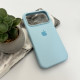 Чохол для смартфона Silicone Full Case AA Open Cam for Apple iPhone 17 Pro 27,Mist Blue (FullOpeAAi17P-27)