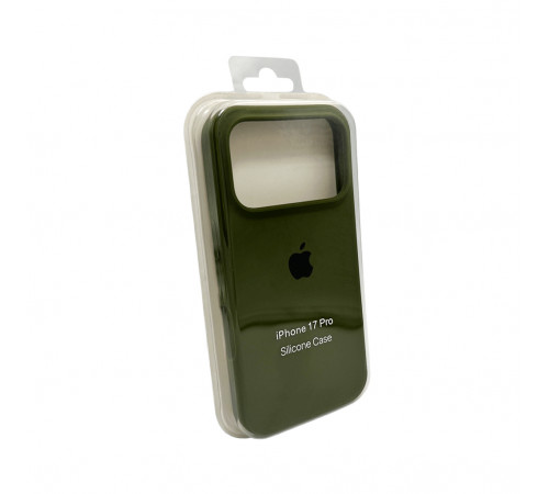 Чохол для смартфона Silicone Full Case AA Open Cam for Apple iPhone 17 Pro 29,Army Green (FullOpeAAi17P-29)