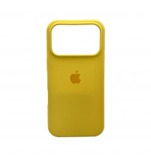 Чехол для смартфона Silicone Full Case AA Open Cam для Apple iPhone 17 Pro 33,Canary Yellow (FullOpeAAi17P-33)