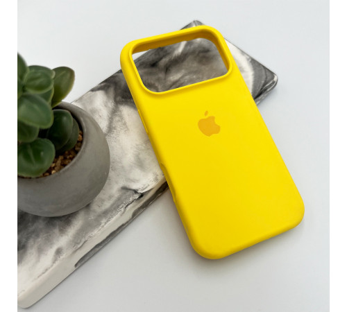 Чохол для смартфона Silicone Full Case AA Open Cam for Apple iPhone 17 Pro 56,Sunny Yellow (FullOpeAAi17P-56)