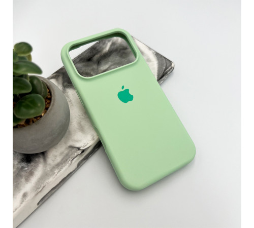 Чохол для смартфона Silicone Full Case AA Open Cam for Apple iPhone 17 Pro Max 1,Mint (FullOpeAAi17PM-1)