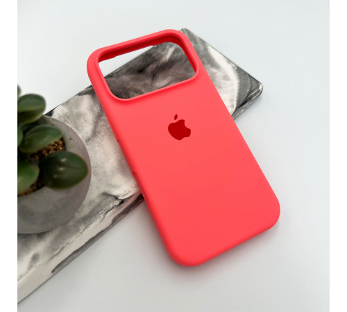 Чохол для смартфона Silicone Full Case AA Open Cam for Apple iPhone 17 Pro Max 18,Peach (FullOpeAAi17PM-18)