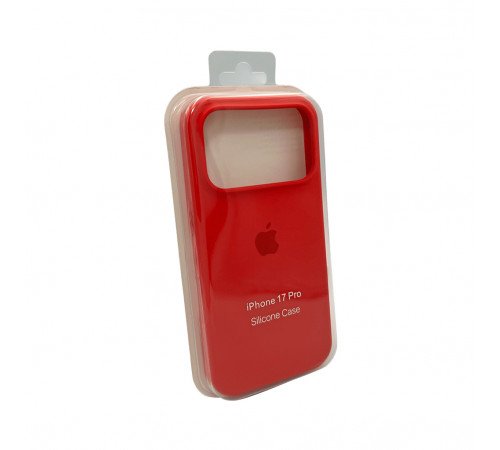 Чохол для смартфона Silicone Full Case AA Open Cam for Apple iPhone 17 Pro Max 20,China Red (FullOpeAAi17PM-20)
