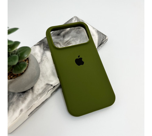 Чохол для смартфона Silicone Full Case AA Open Cam for Apple iPhone 17 Pro Max 29,Army Green (FullOpeAAi17PM-29)