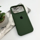 Чохол для смартфона Silicone Full Case AA Open Cam for Apple iPhone 17 Pro Max 31,Dark Green (FullOpeAAi17PM-31)