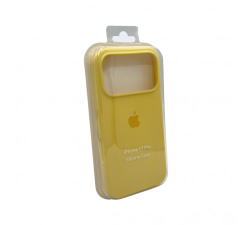Чохол для смартфона Silicone Full Case AA Open Cam for Apple iPhone 17 Pro Max 33,Canary Yellow (FullOpeAAi17PM-33)