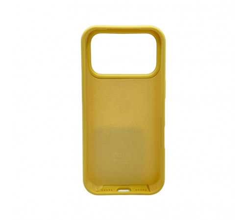 Чохол для смартфона Silicone Full Case AA Open Cam for Apple iPhone 17 Pro Max 33,Canary Yellow (FullOpeAAi17PM-33)