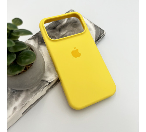 Чохол для смартфона Silicone Full Case AA Open Cam for Apple iPhone 17 Pro Max 33,Canary Yellow (FullOpeAAi17PM-33)