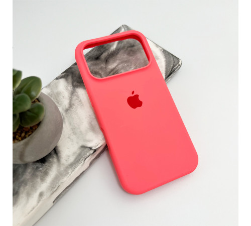 Чохол для смартфона Silicone Full Case AA Open Cam for Apple iPhone 17 Pro Max 50,Pink Orange (FullOpeAAi17PM-50)