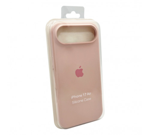 Чохол для смартфона Silicone Full Case AA Open Cam for Apple iPhone 17 Air 15,Pink Sand (FullOpeAAi17A-15)