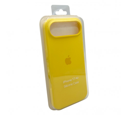 Чохол для смартфона Silicone Full Case AA Open Cam for Apple iPhone 17 Air 56,Sunny Yellow (FullOpeAAi17A-56)