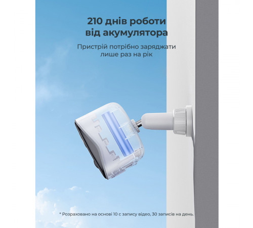 IP-камера відеоспостереження Baseus Security N1 Plus Outdoor Camera 2K 2-Cam Kit White EU (S0TY002131)