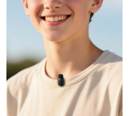 Бездротова мікрофонна система ACEFAST R2 dual-mic (Type-C) Black (6974316284901)