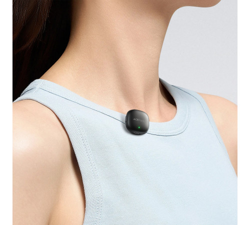 Бездротова мікрофонна система ACEFAST R1 dual-mic (Type-C) Black (6974316284895)